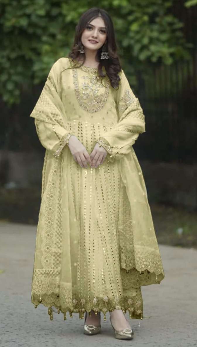 D No 264 Semi Stitched  Anamsa